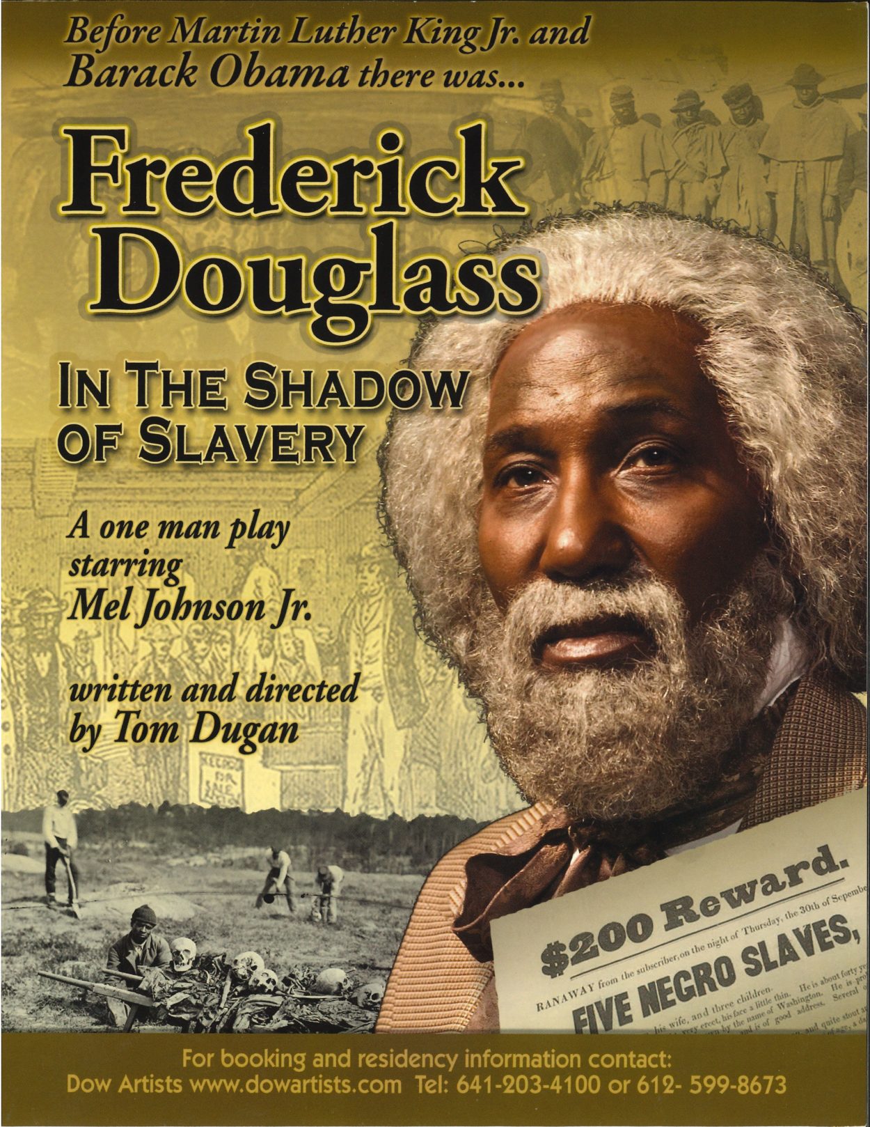 FREDERICK DOUGLASS/IN THE SHADOW OF SLAVERY – Mel Johnson Jr